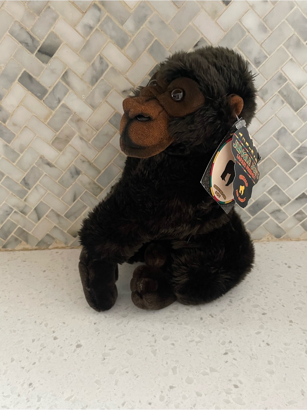 VTG 1990s Jungle Joe Plush Stuffed Animal Toy Grump The Gorilla Ape Boss Tags